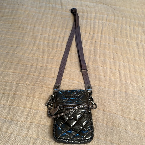 MZ WALLACE MICRO CROSBY in Metallic Silver - Picture 2 of 2